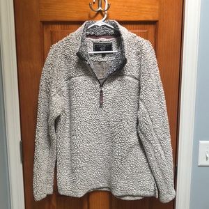 True Grit Sherpa Pullover!